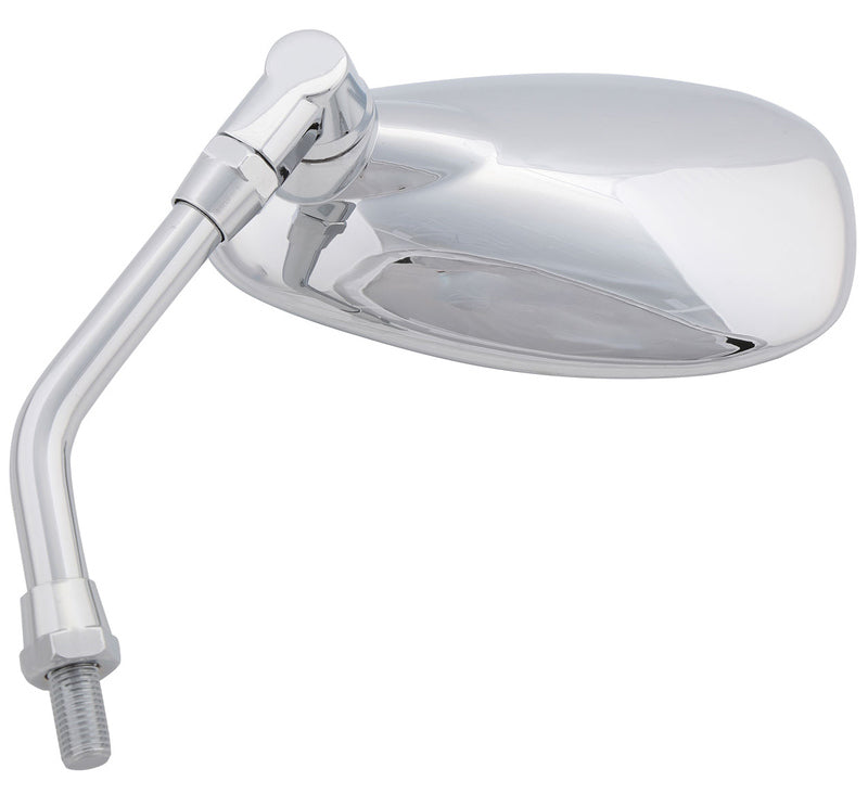 Retrovisor ambos lados universal V PARTS Custom ovalado cromo