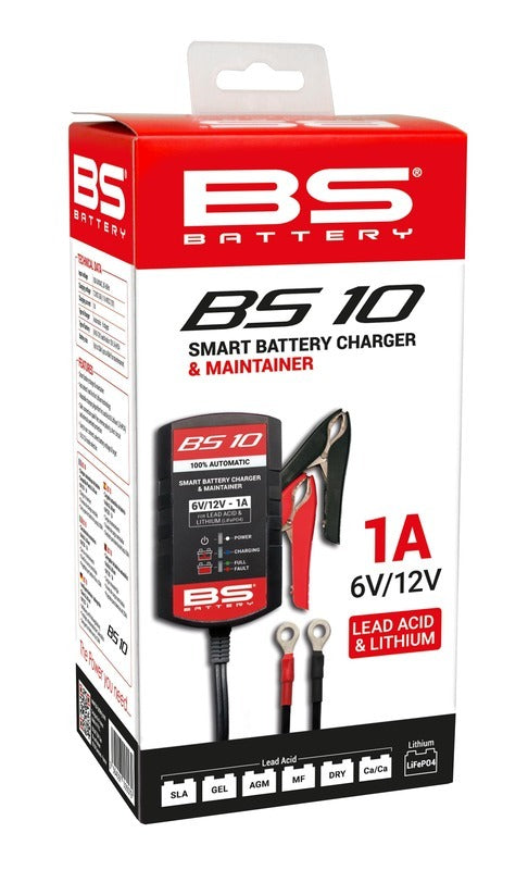 Cargador de bateria inteligente BS BATTERY BS10 - 6/12V 1A