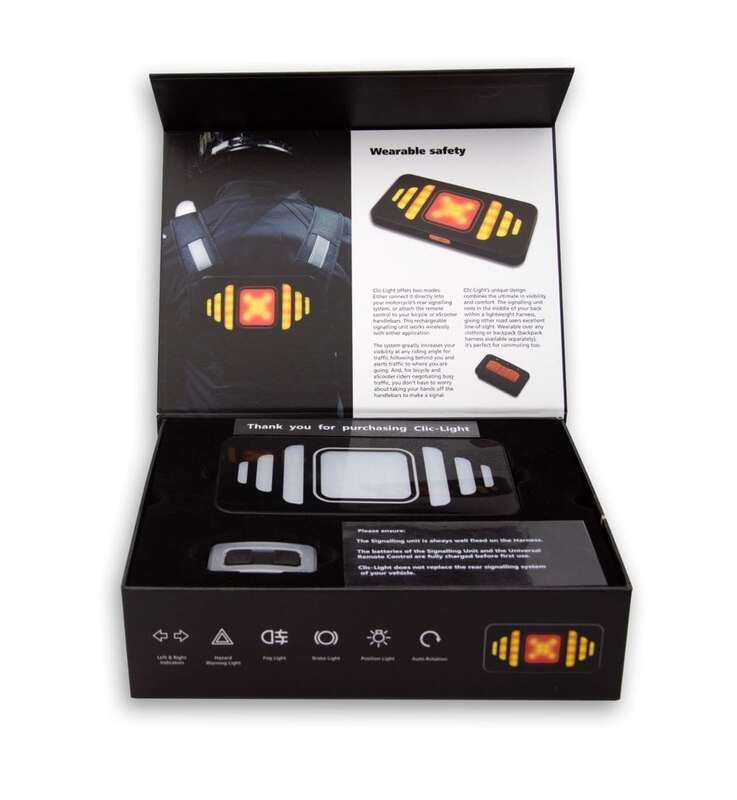 Unidad de señalización CLIC-LIGHT V2 + mando a distancia