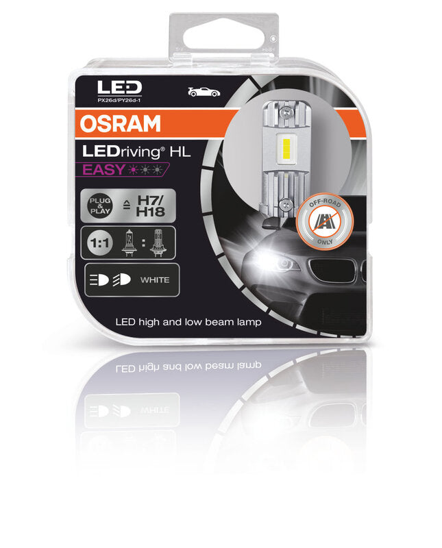 Lámpara OSRAM LEDriving HL Easy H7/H18