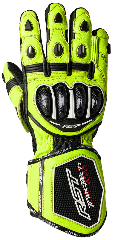 Guantes RST TracTech Evo 4 CE hombre - Amarillo Flúor / Negro