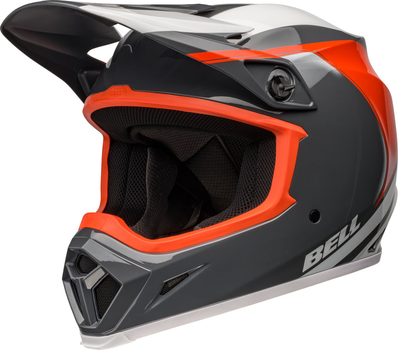 Casco BELL MX-9 Mips - Dart Gloss Charcoal/Orange