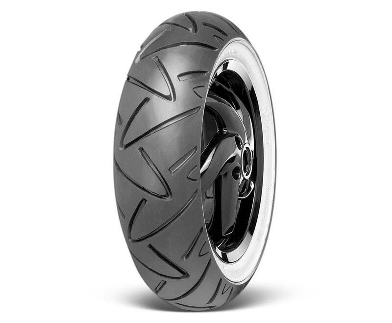 Neumático CONTINENTAL CONTITWIST WW Banda Blanca 130/70-12 M/C 62P TL