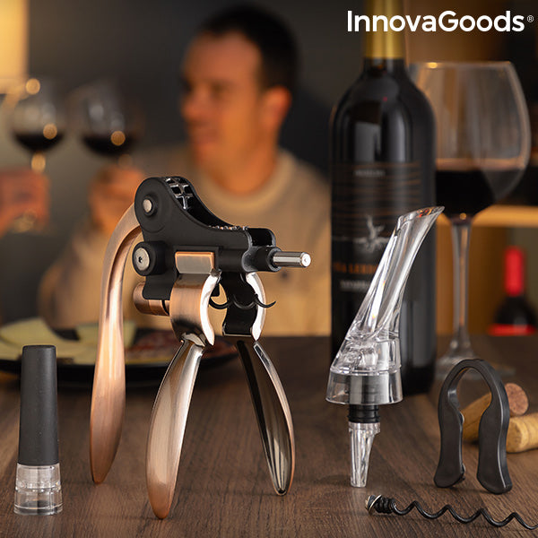 Set de Accesorios para Vino Servin InnovaGoods 5 Piezas